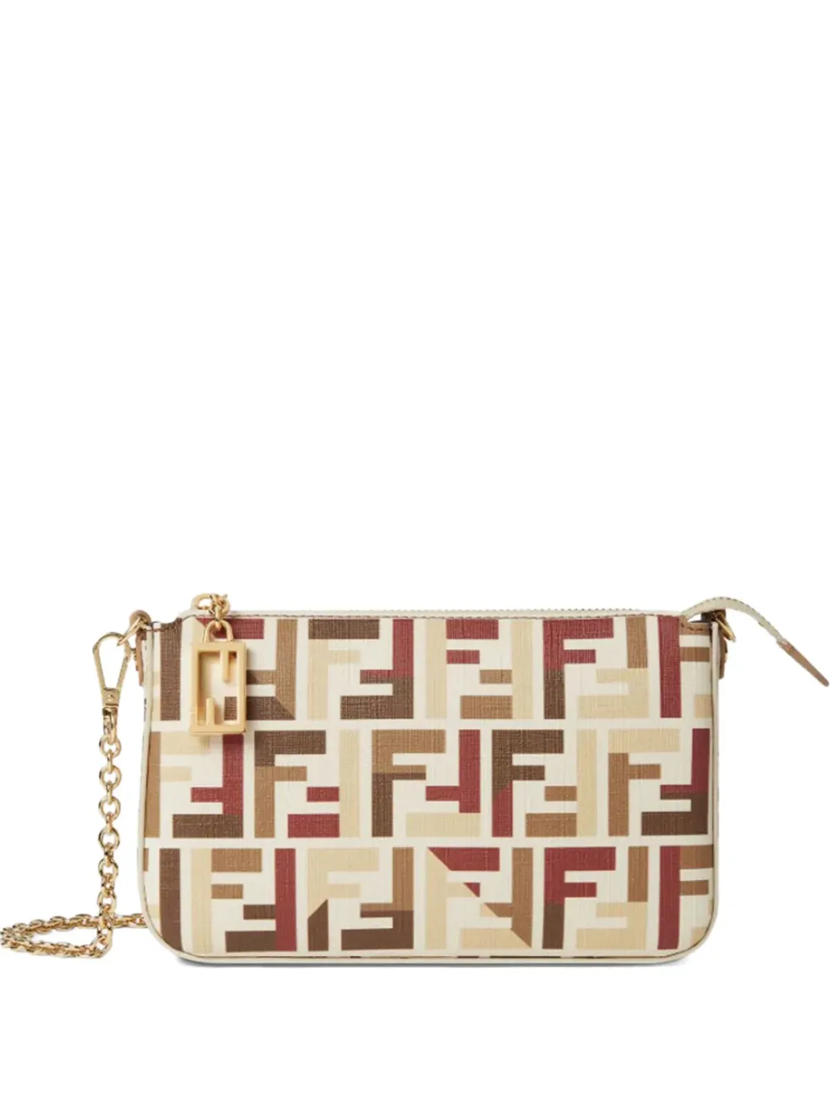 FENDI FFモノグラム クラッチバッグ - 画像1