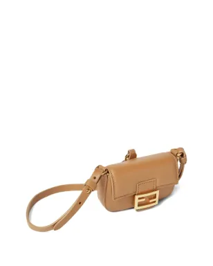 FENDI ナノ バゲット チャーム ショルダーバッグ - ブラウン - サムネイル3