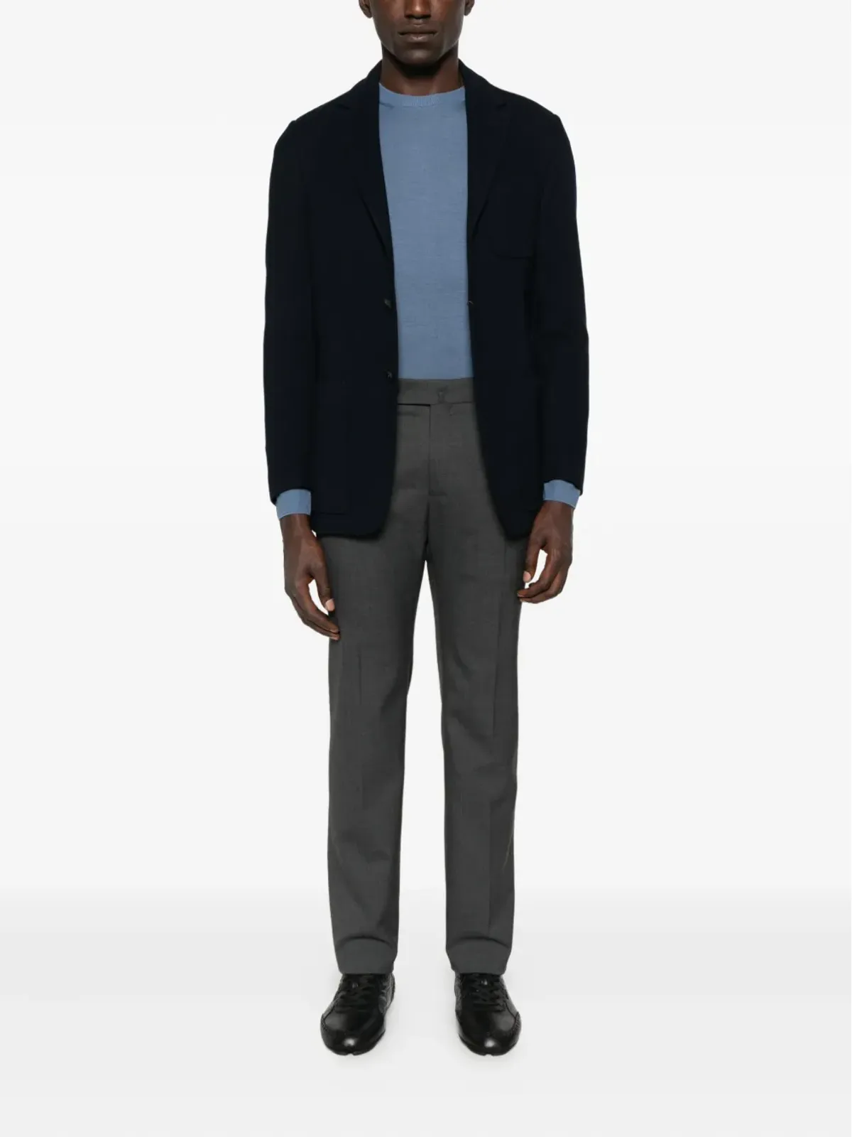 Canali ラウンドネック ウール Tシャツ - 画像2