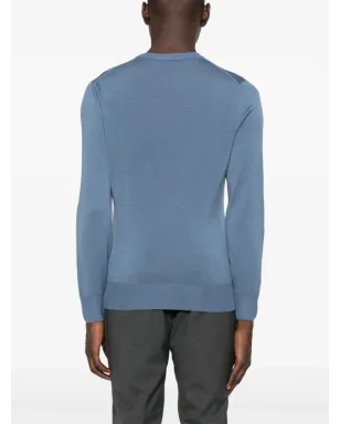 Canali ラウンドネック ウール Tシャツ - サムネイル4