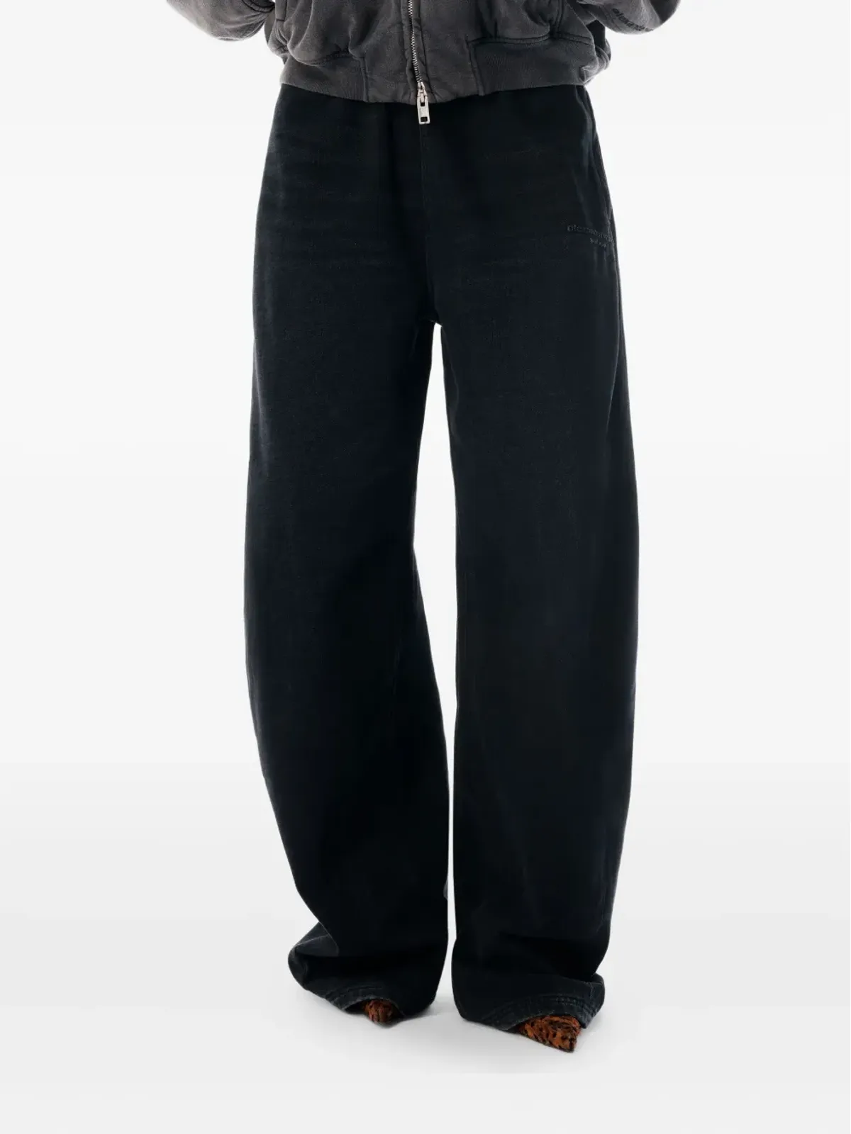 Alexander Wang ウエストゴムのドローコード付きトラックパンツ - 画像4
