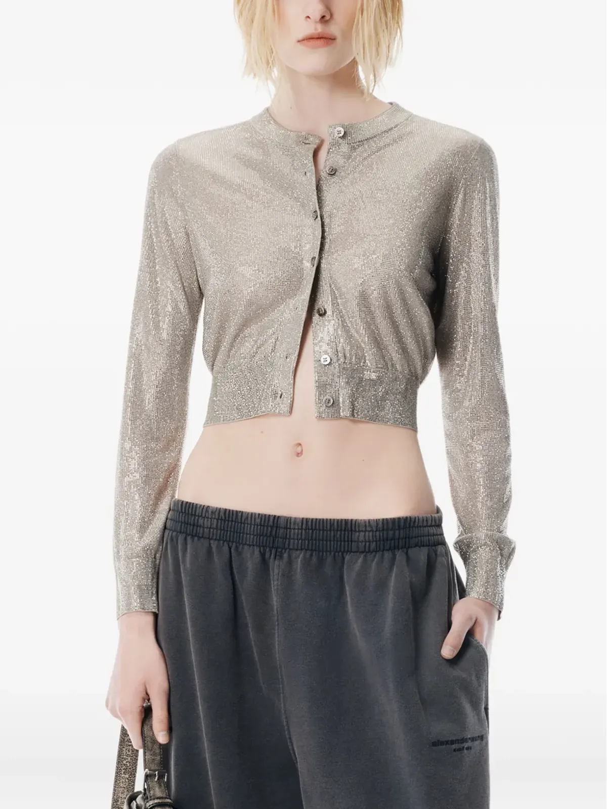 Alexander Wang エンベリッシュド カーディガン - 画像4