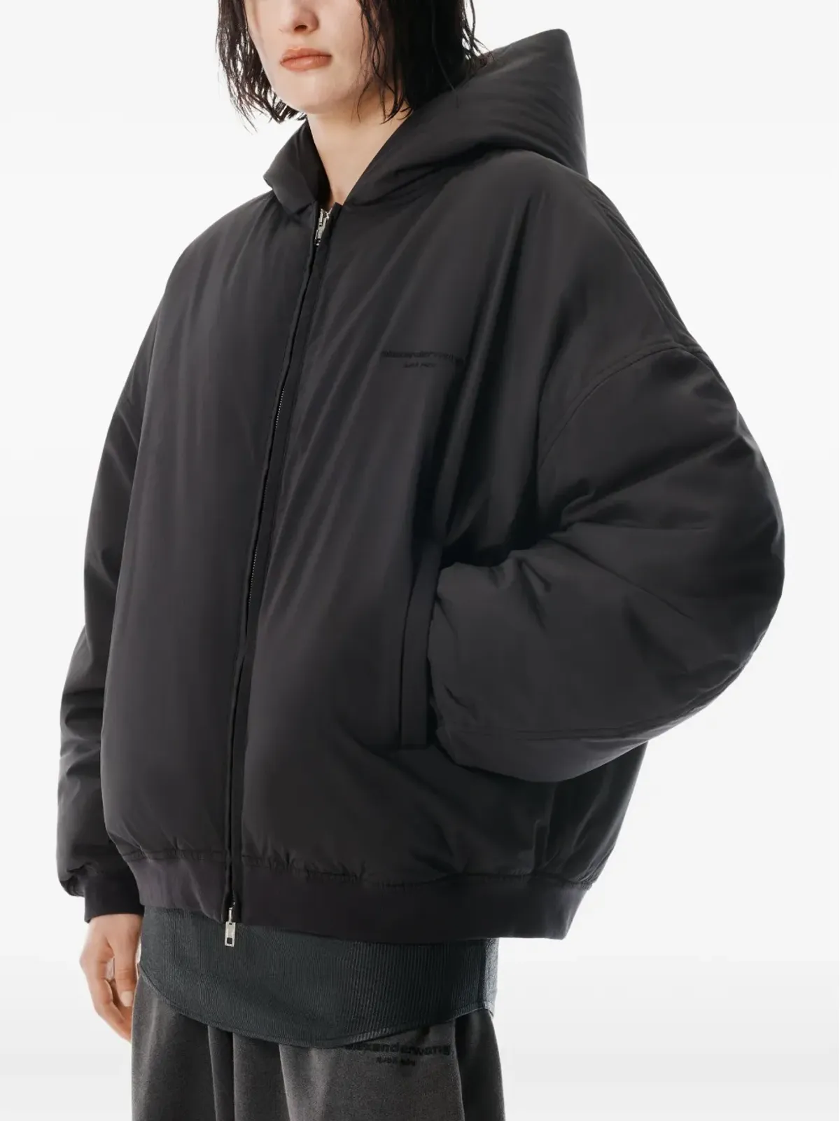Alexander Wang フード付きダウンジャケット - 画像4