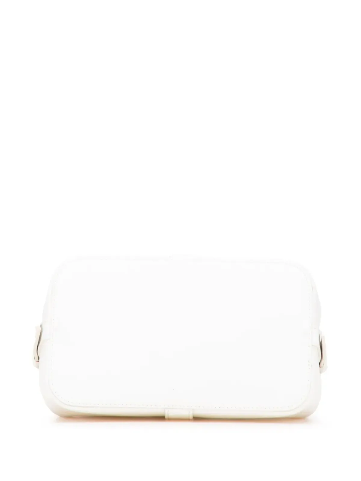 Celine Pre-Owned 2021 ティーン レザー カバス・ド・フランス クロスボディバッグ - ホワイト - 画像4
