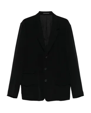 Yohji Yamamoto 三つボタンパッチポケットブレザー - サムネイル1