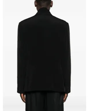 Yohji Yamamoto 三つボタンパッチポケットブレザー - サムネイル4