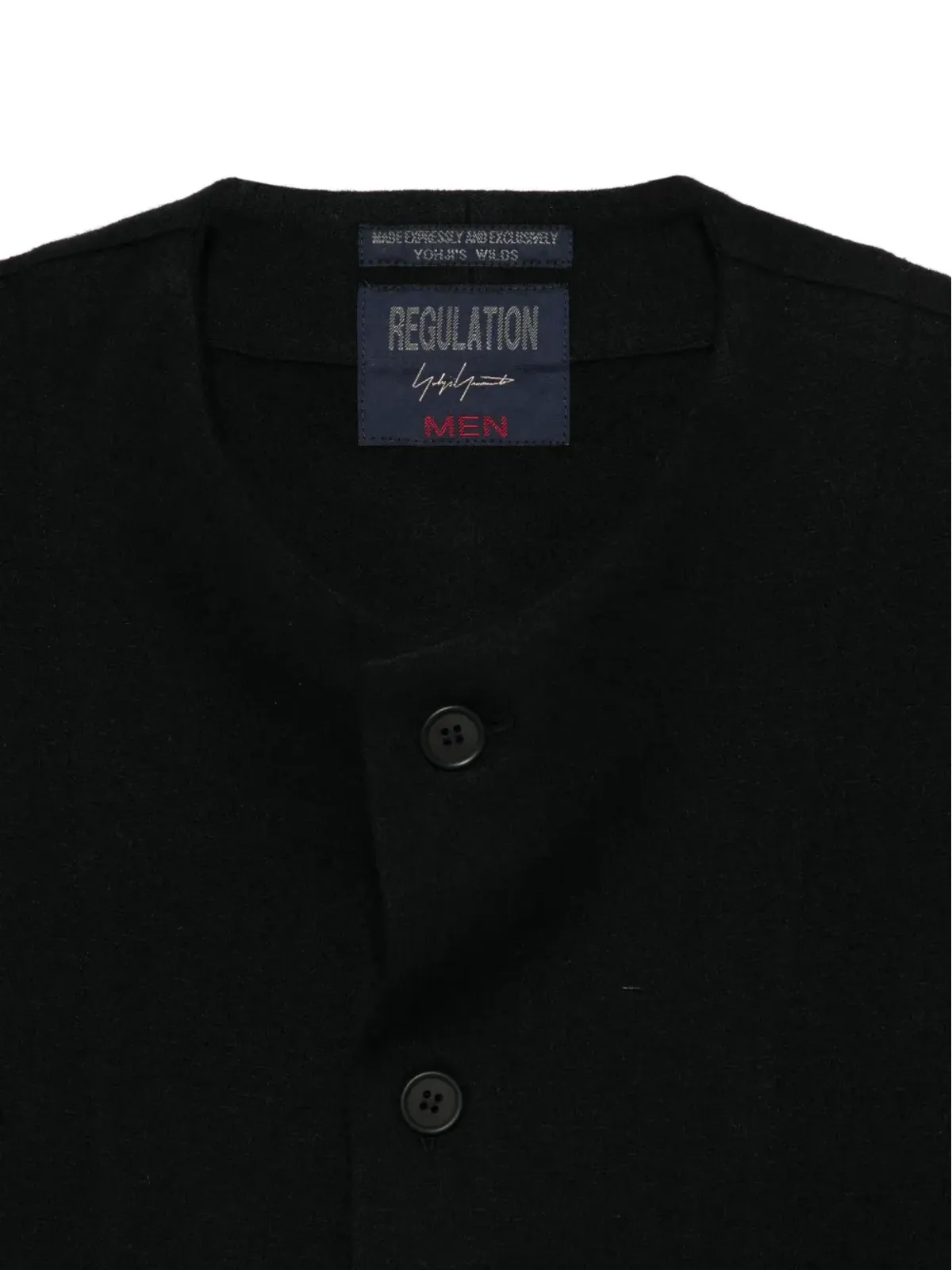Yohji Yamamoto ボタン留めカーディガン - 画像3