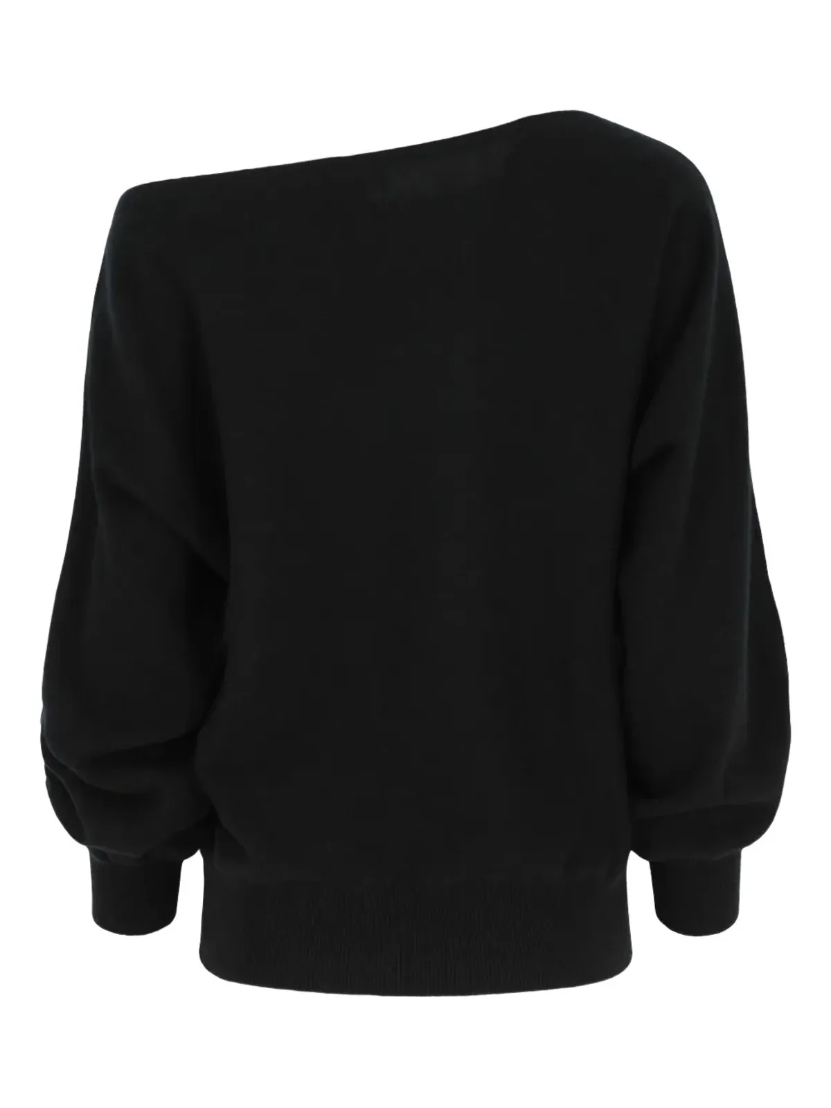 Kinross Cashmere オフショルダードルマンセーター - 画像2
