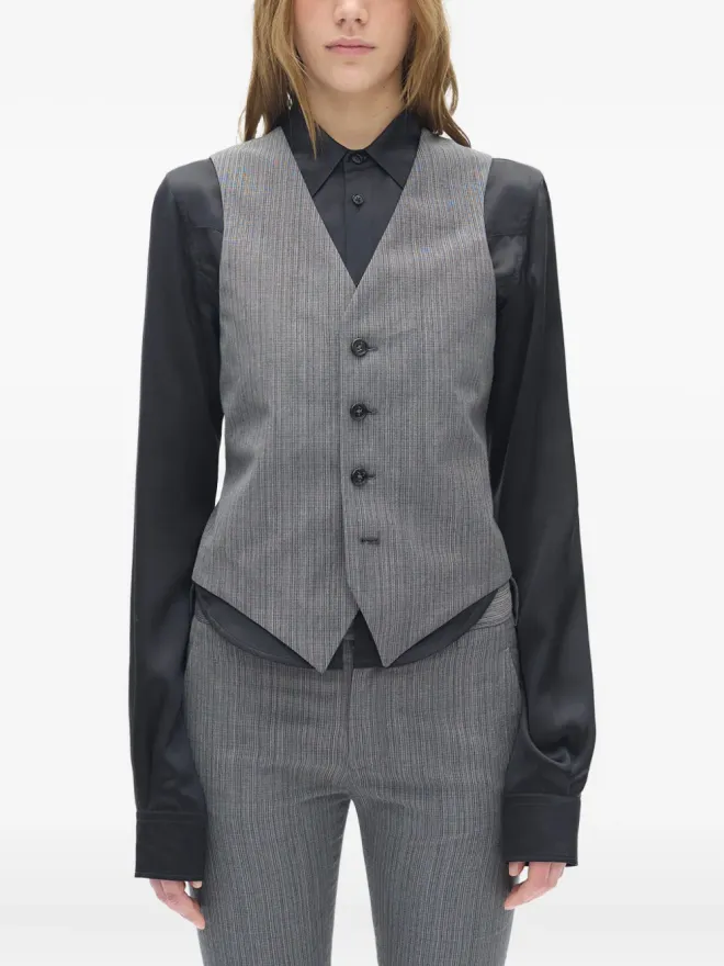 Ann Demeulemeester Ann Demeulemeester Vネックベストの商品画像