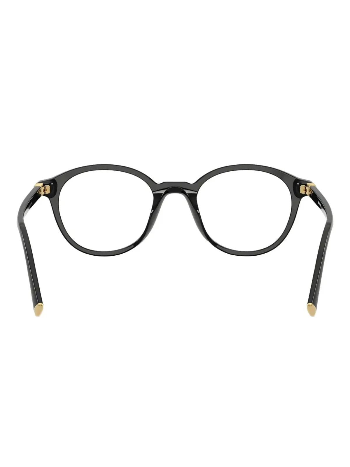 Miu Miu Eyewear ゴールドディテールの眼鏡 - 画像3