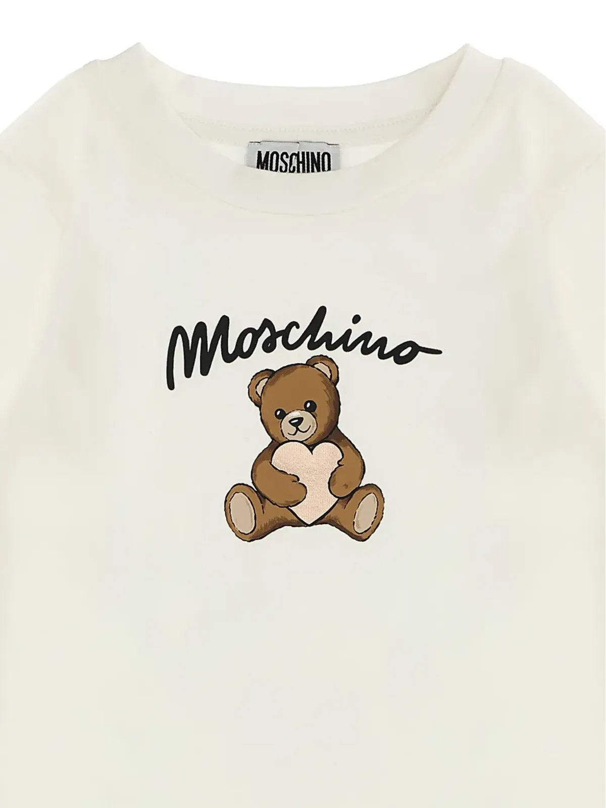 Moschino Kids テディベア・ハート Tシャツ - 画像3