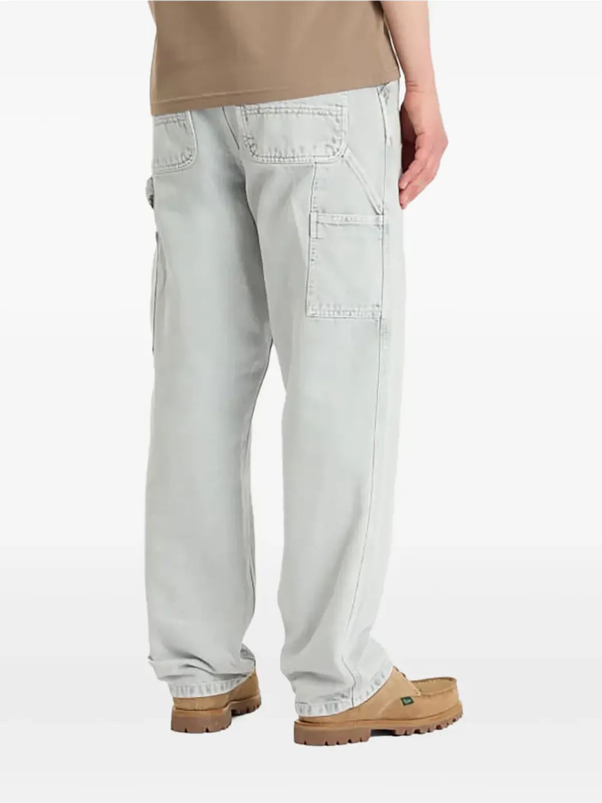 Carhartt WIP サイドポケット付きコットンデニムジーンズ - ブルー - 画像3