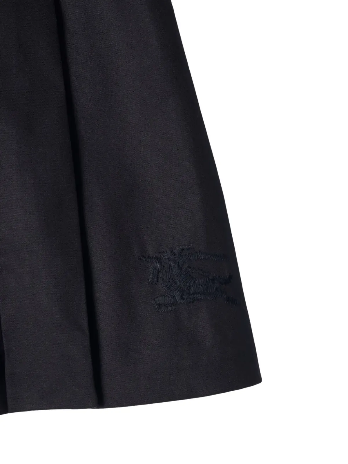 Burberry Kids 刺繍入りプリーツスカート - 画像2