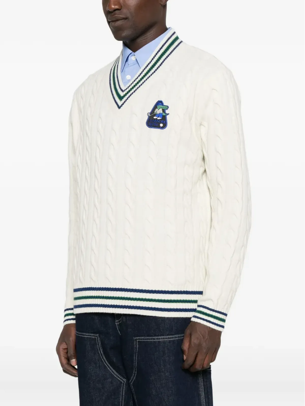 Maison Labiche ヴェルロムネ Vネック セーター - 画像3