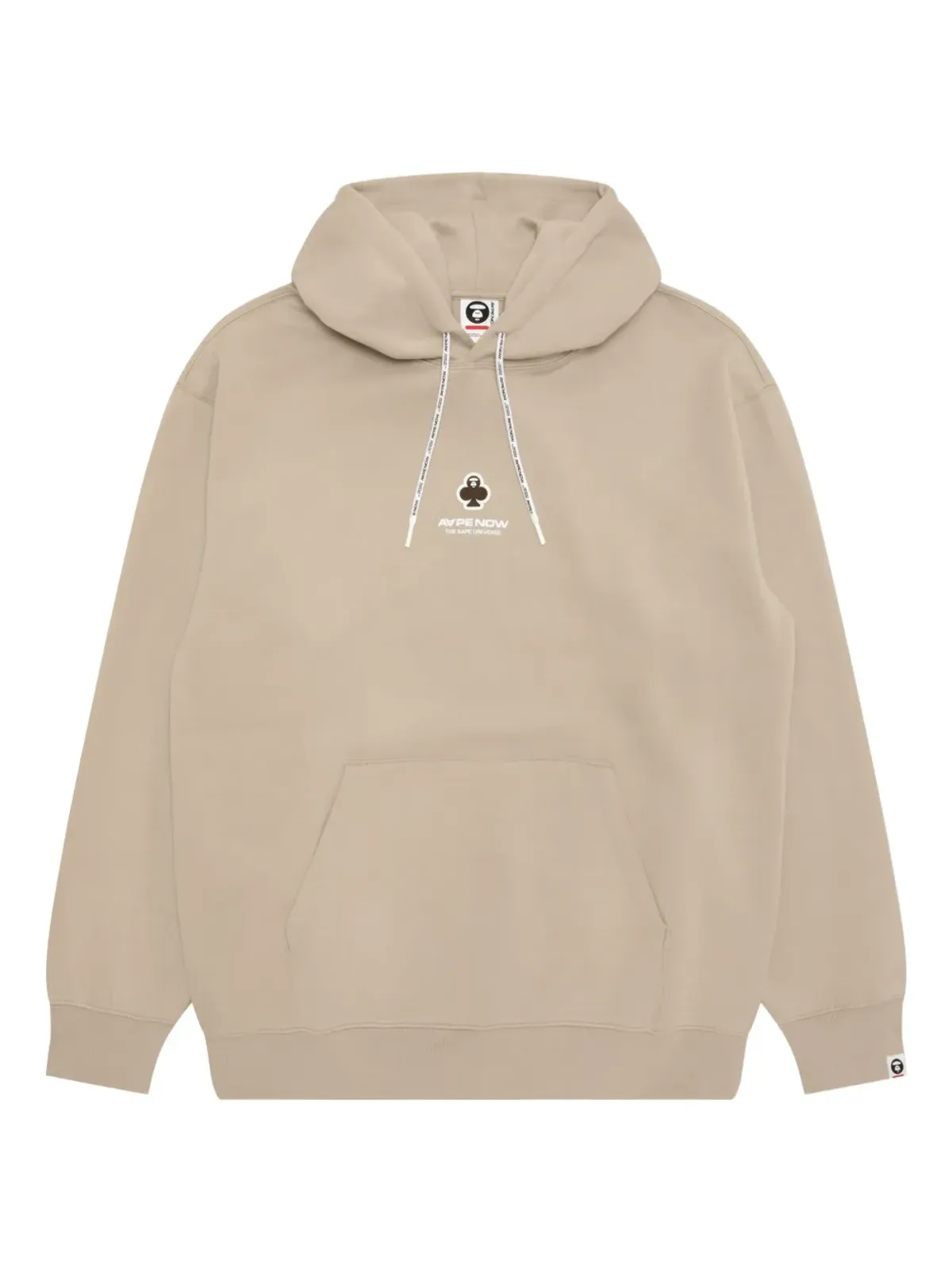 AAPE BY *A BATHING APE® 袖ロゴディテールのフード付きパーカー - 画像1