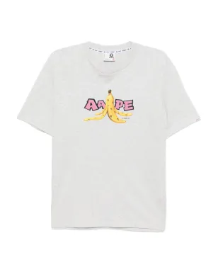 AAPE BY *A BATHING APE® プリントTシャツ - グレー - サムネイル1