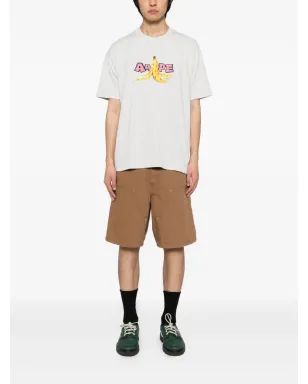 AAPE BY *A BATHING APE® プリントTシャツ - グレー - サムネイル2
