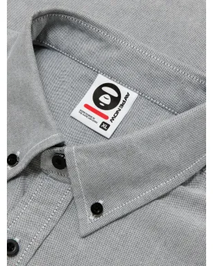 AAPE BY *A BATHING APE® ロゴ刺繍ボタンダウンシャツ - サムネイル4