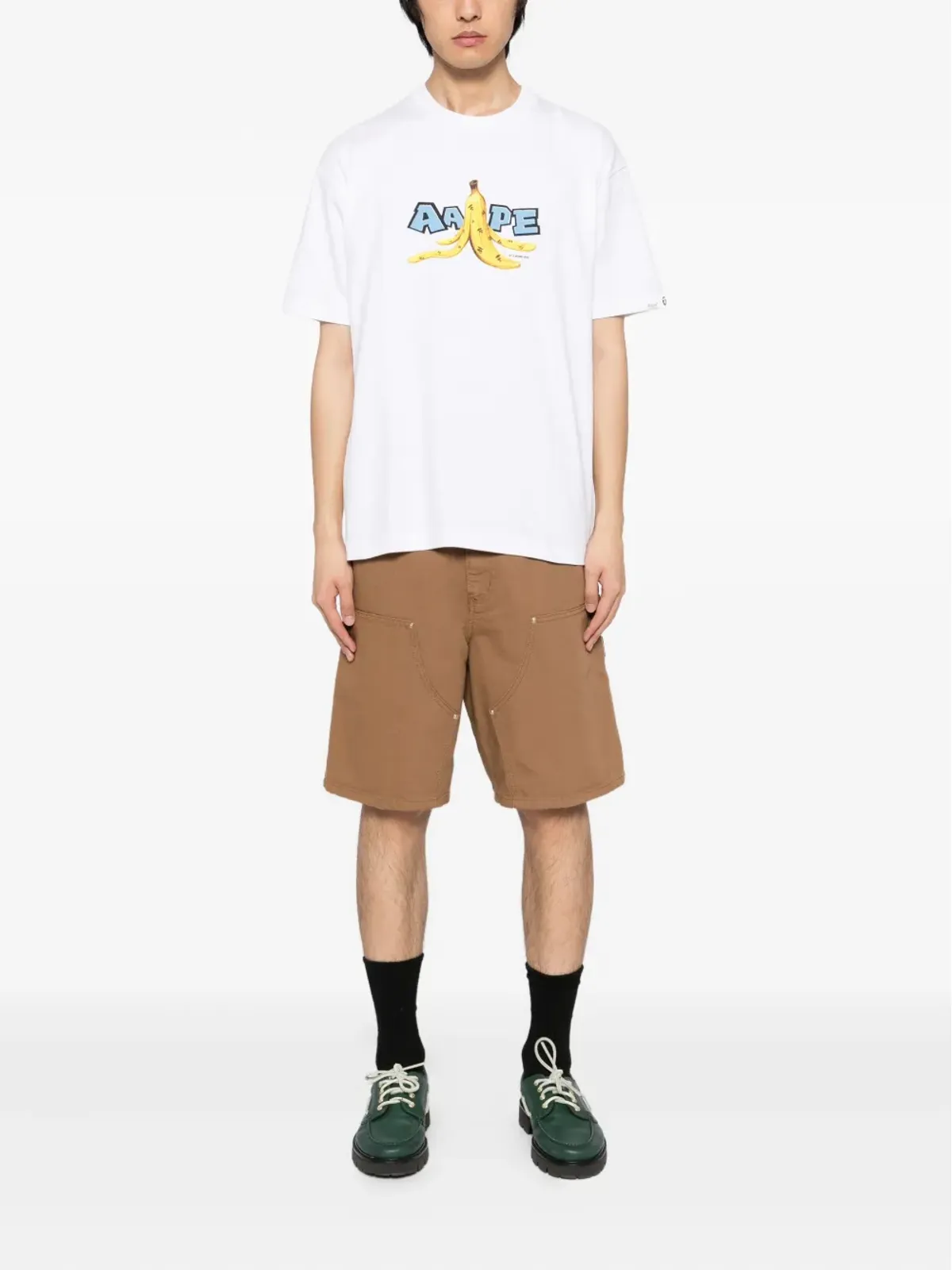 AAPE BY *A BATHING APE® バナナプリント Tシャツ - 画像2