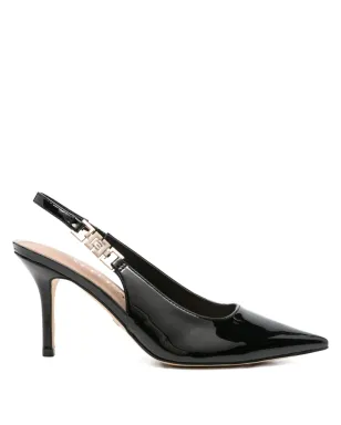 GUESS USA 90mmスリングバック・ポインテッドトゥ・パンプス - ブラック - サムネイル1