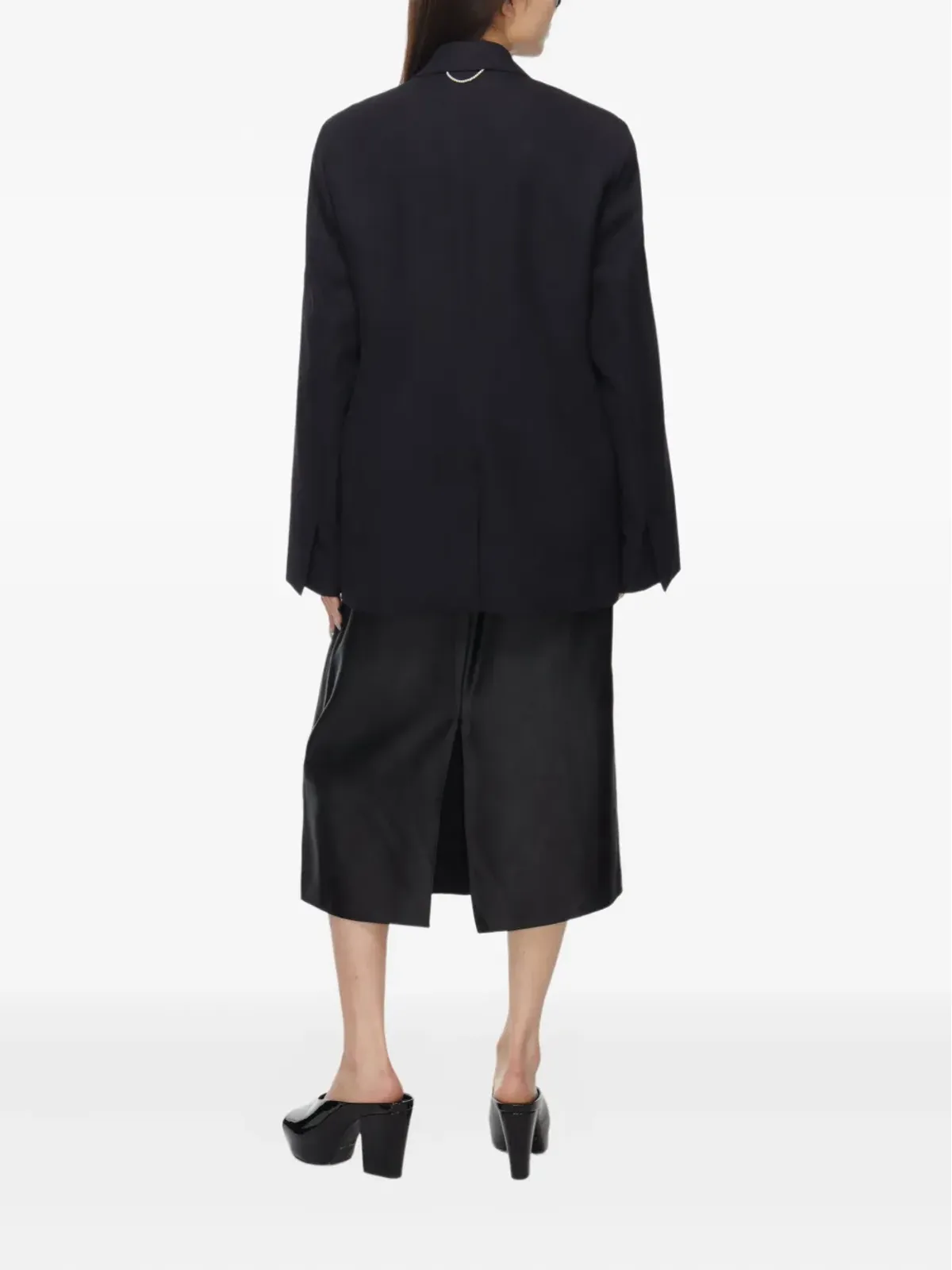 Carven ダブルブレスト ウールジャケット - 画像4