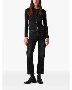 Levi's 725 キックブーツカットジーンズ - ブラック - サムネイル2