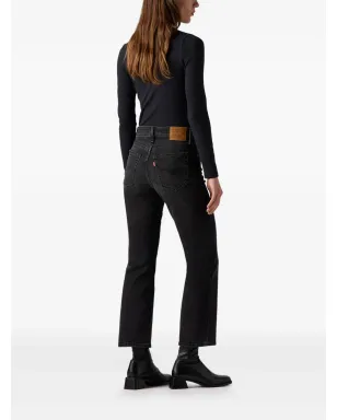 Levi's 725 キックブーツカットジーンズ - ブラック - サムネイル4