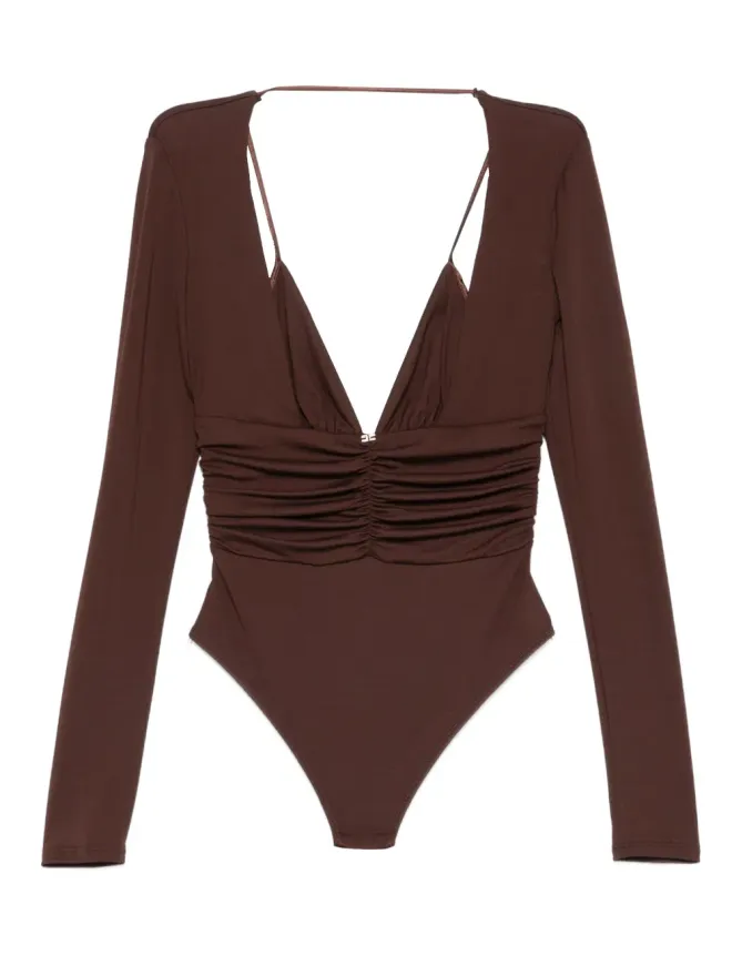 Elisabetta Franchi Elisabetta Franchi 長袖寄せディテールのボディの商品画像