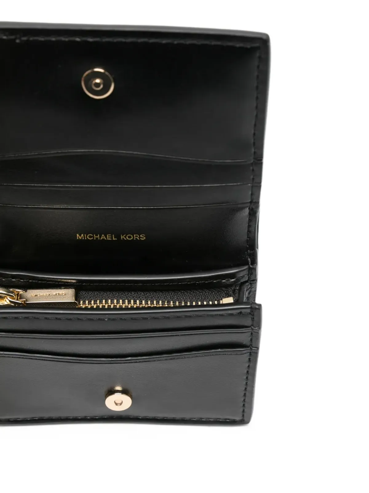 Michael Kors ロックアクセント ウォレット - ブラック - 画像3