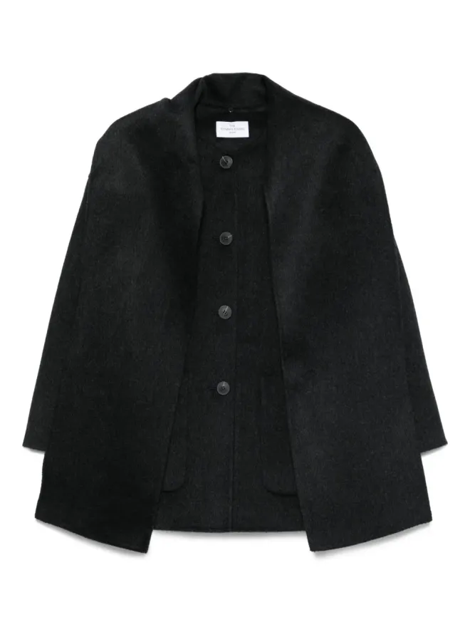THE DYNAMIS STUDIO THE DYNAMIS STUDIO ボタンフロント ウールジャケットの商品画像