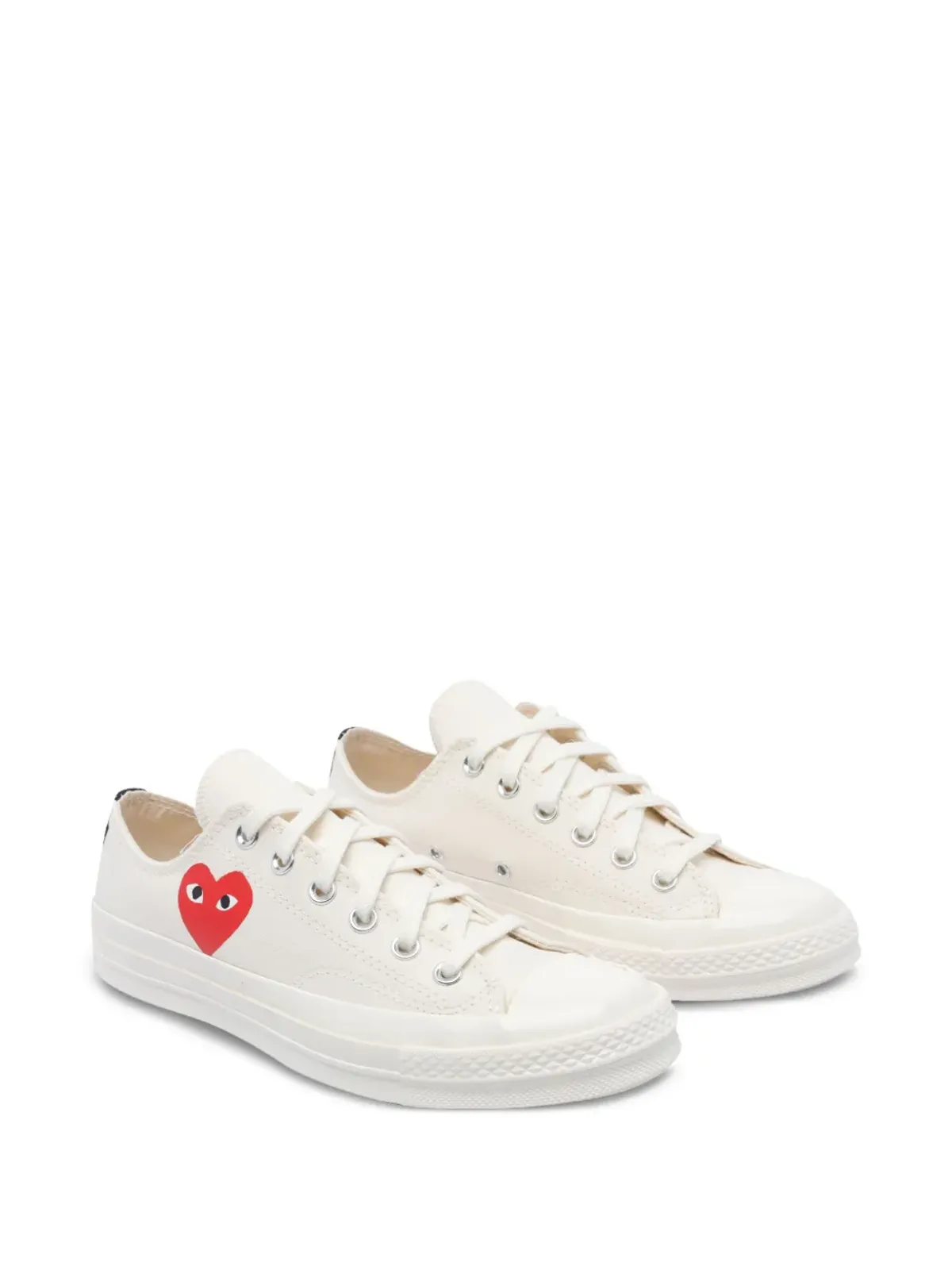 Comme Des Garçons Play x Converse ハートディテール チャック・テイラー スニーカー - 画像2