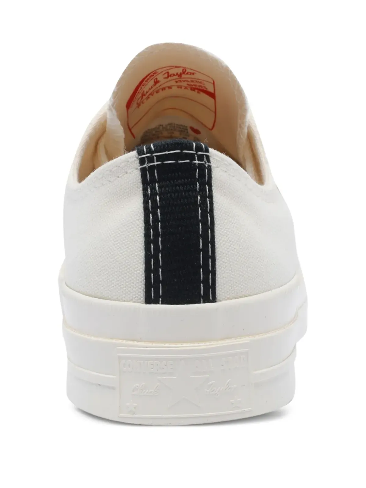 Comme Des Garçons Play x Converse ハートディテール チャック・テイラー スニーカー - 画像3