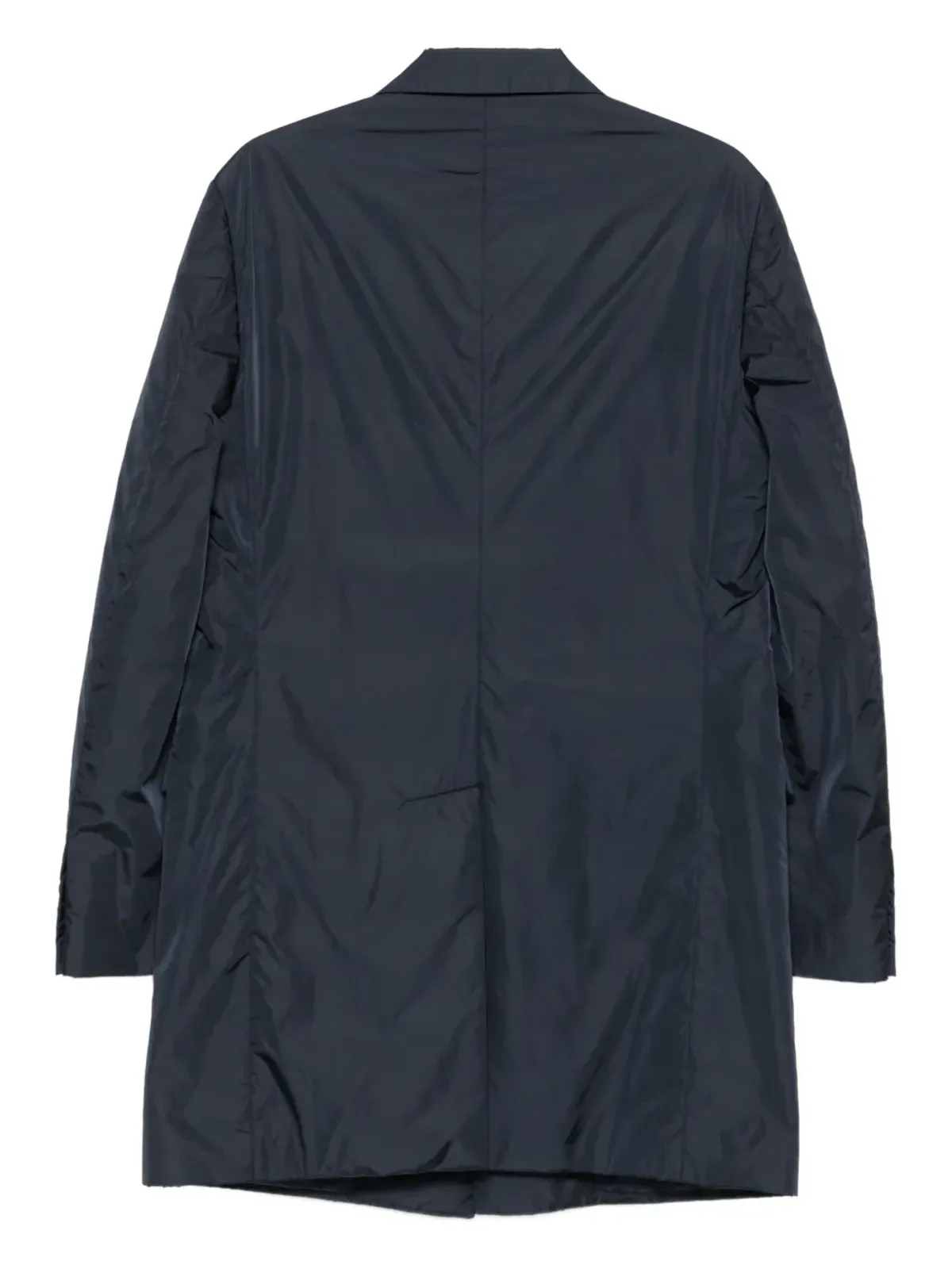 Prada Pre-Owned 1990年代 ボタン留め コート - ブルー - 画像2