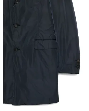 Prada Pre-Owned 1990年代 ボタン留め コート - ブルー - サムネイル3
