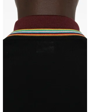Paul Smith 虹色ストライプのメリノウールカーディガン - サムネイル5