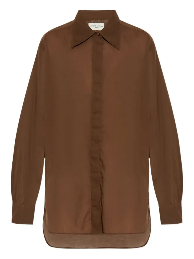 Officine Generale Officine Generale ボタンダウン コットンシャツの商品画像