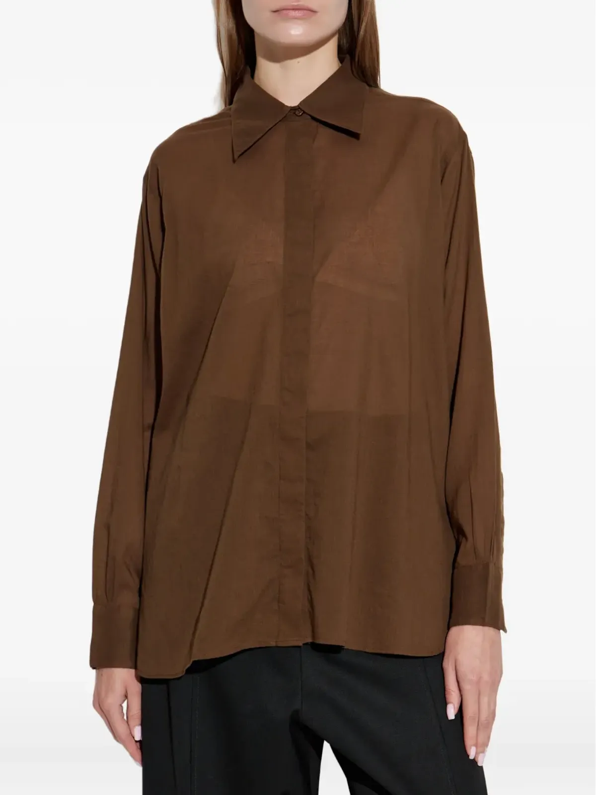 Officine Generale ボタンダウン コットンシャツ - 画像3