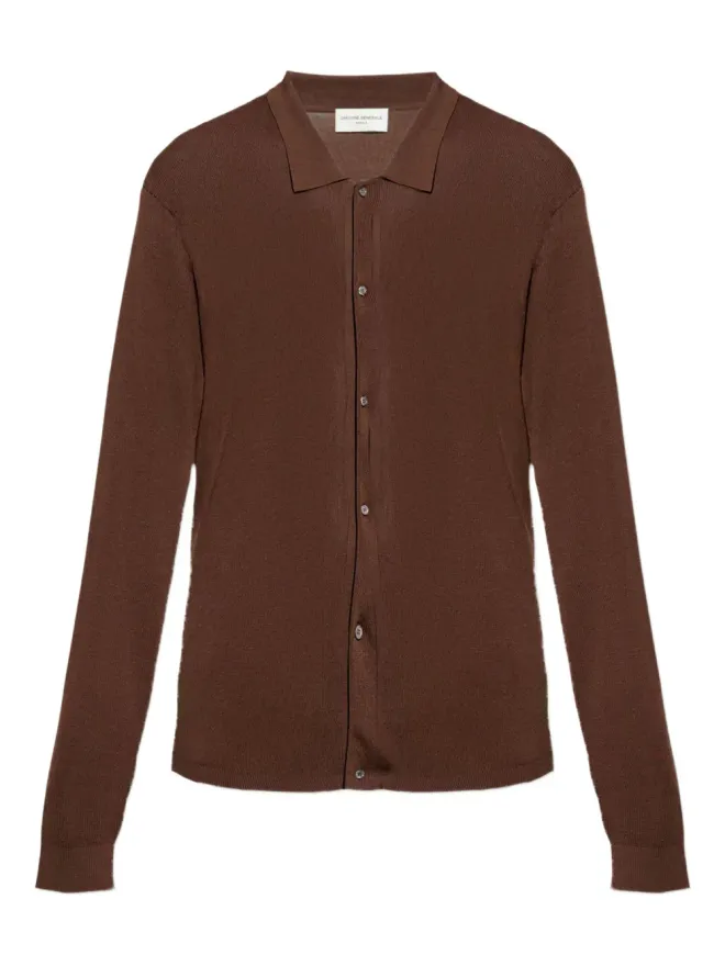 Officine Generale Officine Generale ボタン留めカーディガン - ブラウンの商品画像