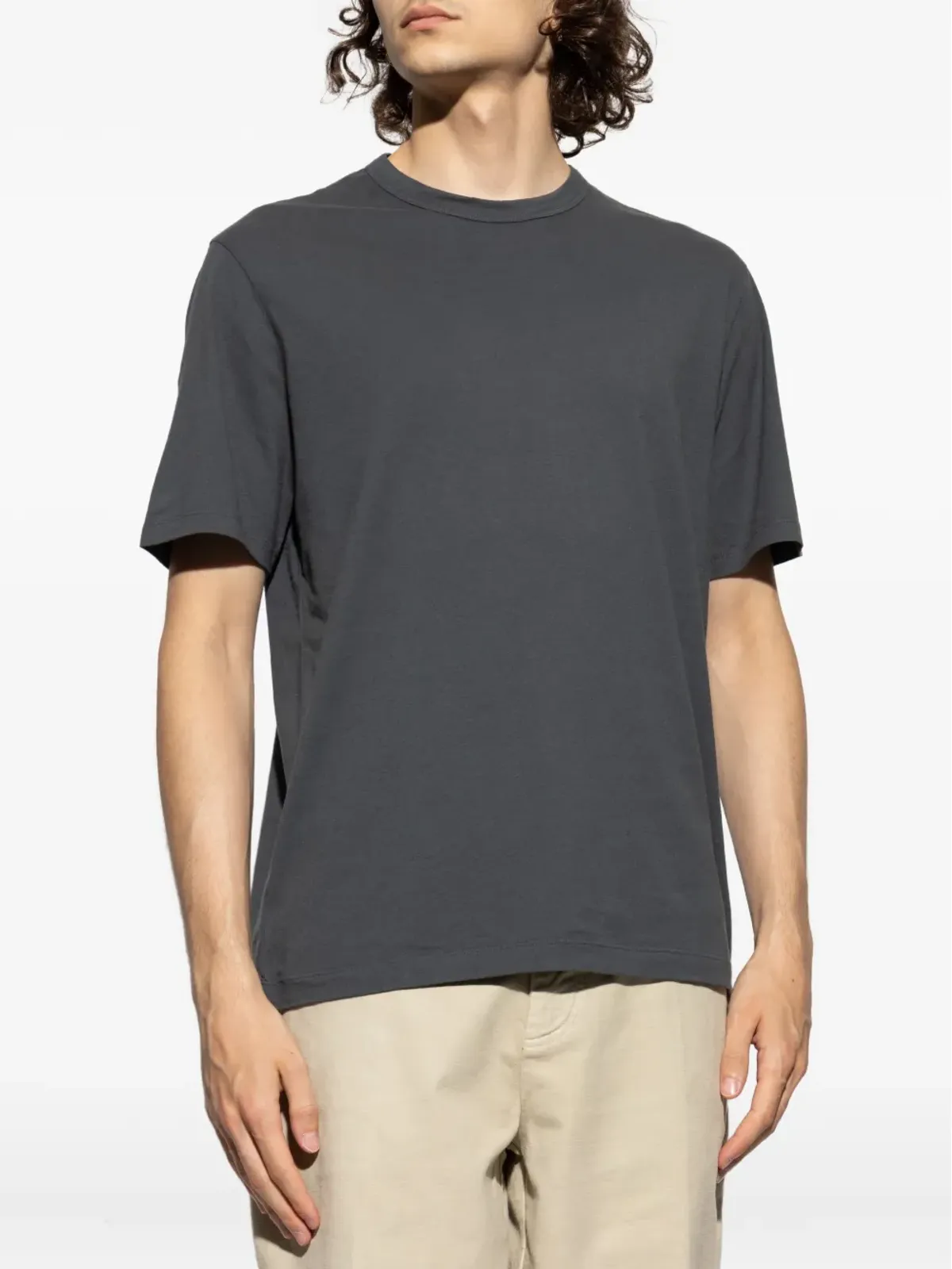 Officine Generale コットン クルーネック Tシャツ - 画像3
