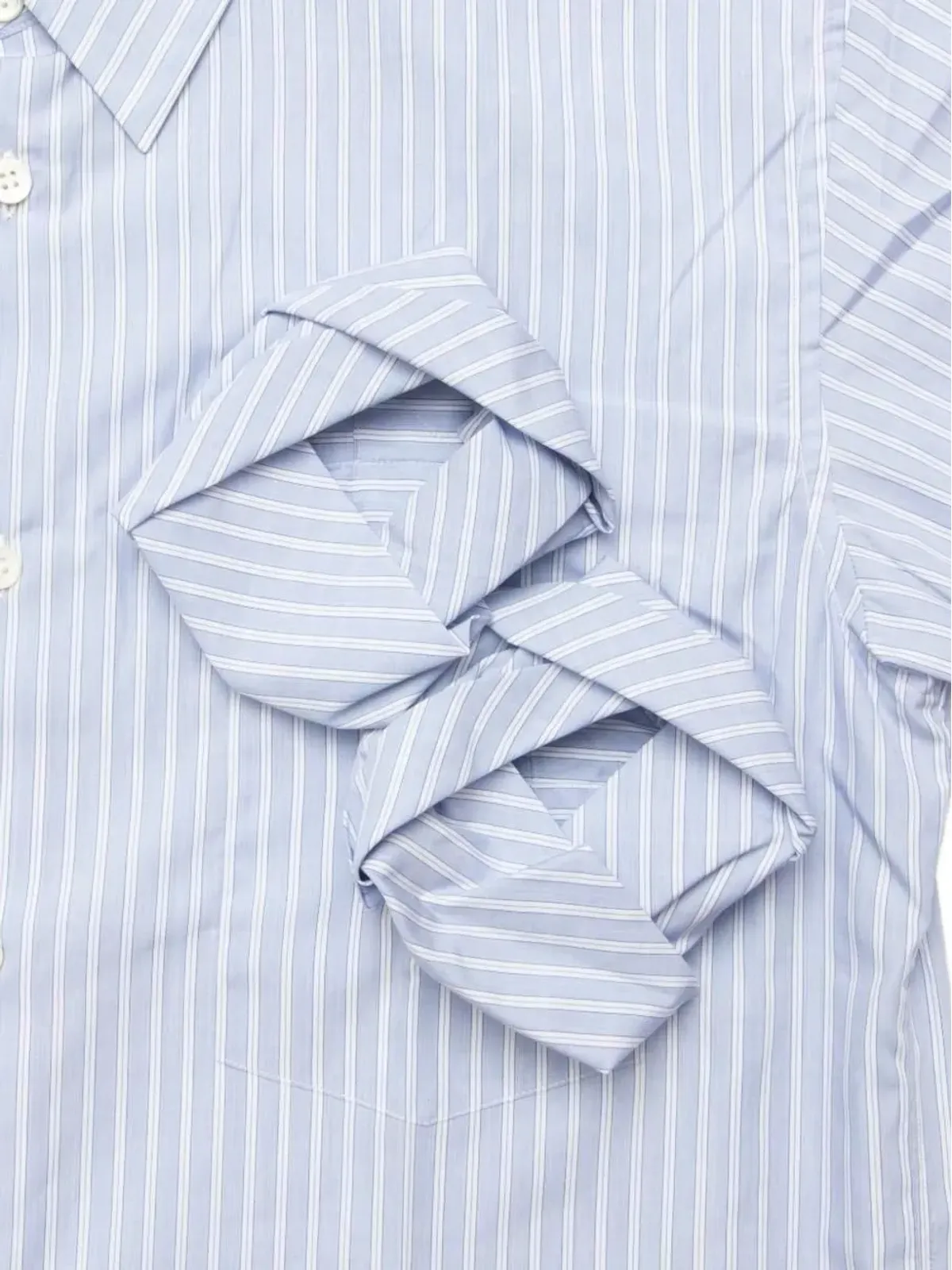 Comme des Garçons Homme Deux ストライプポケットシャツ - 画像4