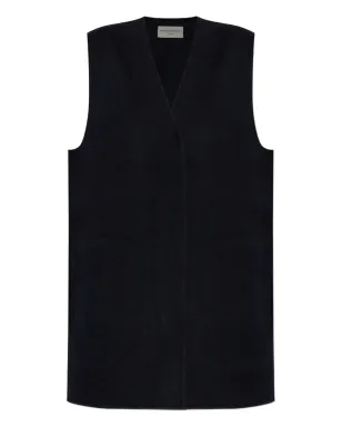 Officine Generale Vネック ウールベスト - サムネイル1