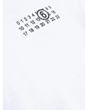 MM6 Maison Margiela ナンバープリント コットン Tシャツ - サムネイル5