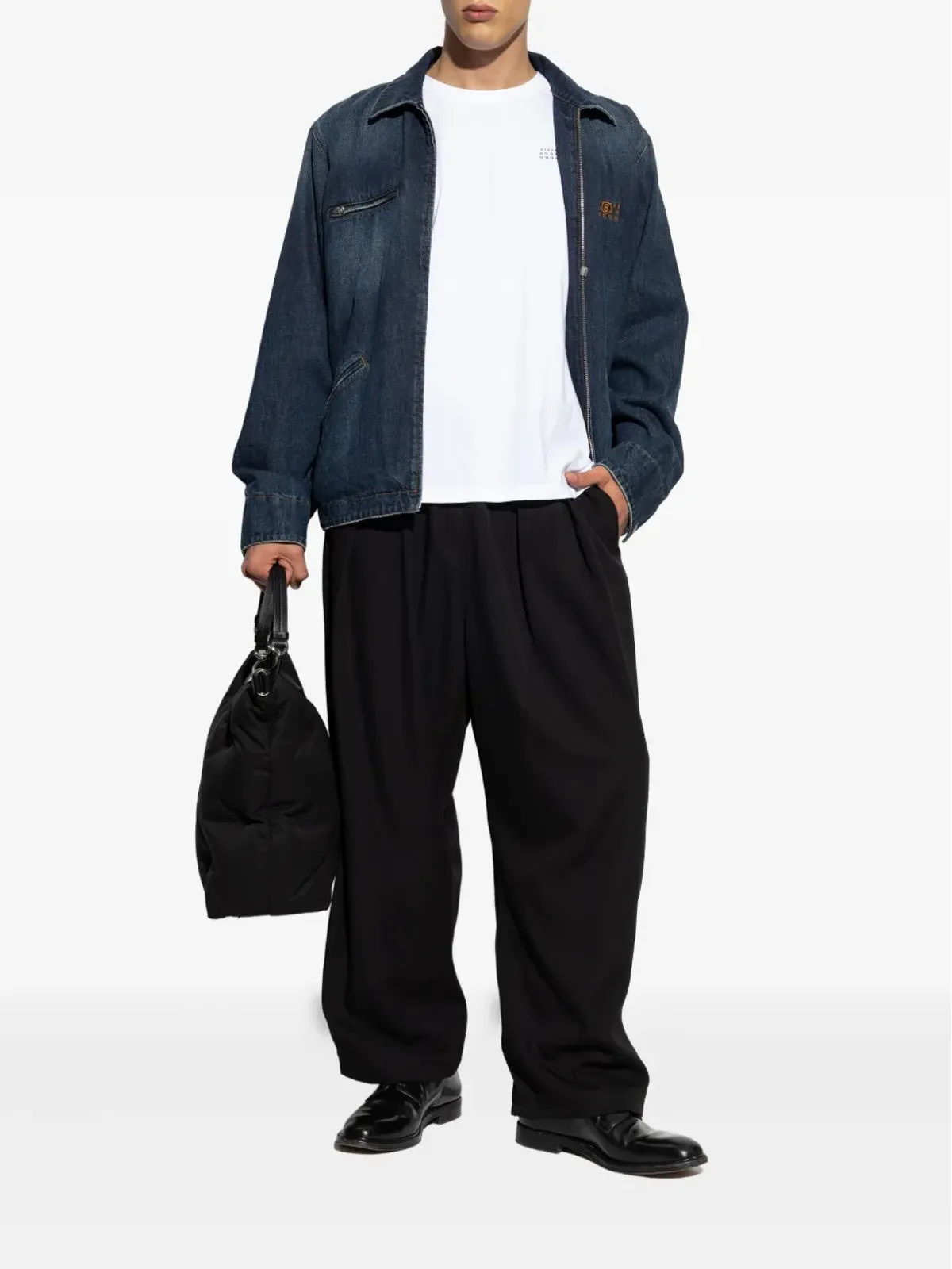 MM6 Maison Margiela ナンバープリント コットン Tシャツ - 画像2