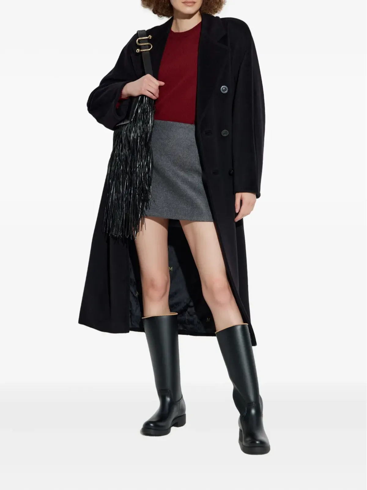 Max Mara クルーネック カシミヤセーター - 画像2