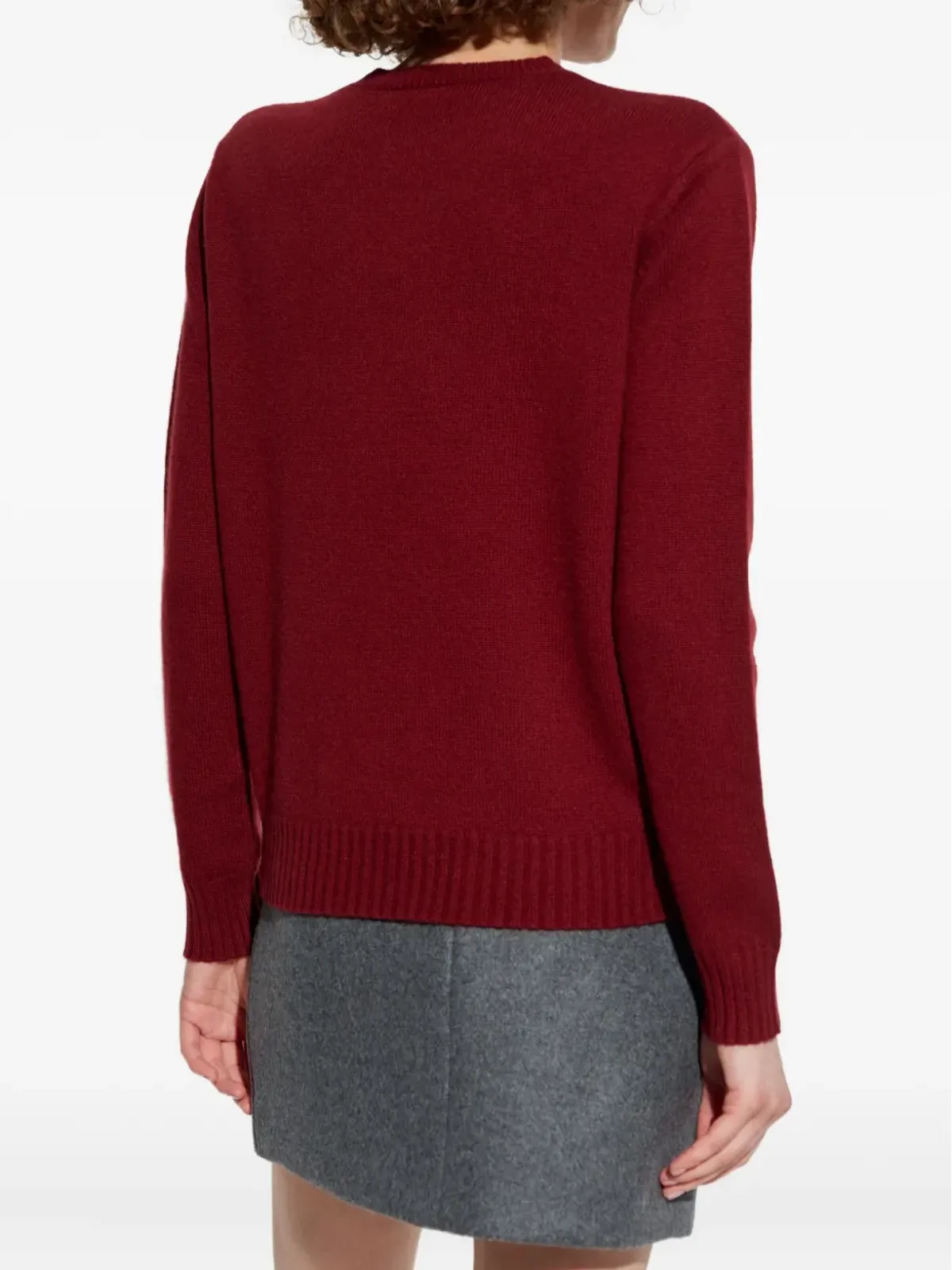 Max Mara クルーネック カシミヤセーター - 画像4