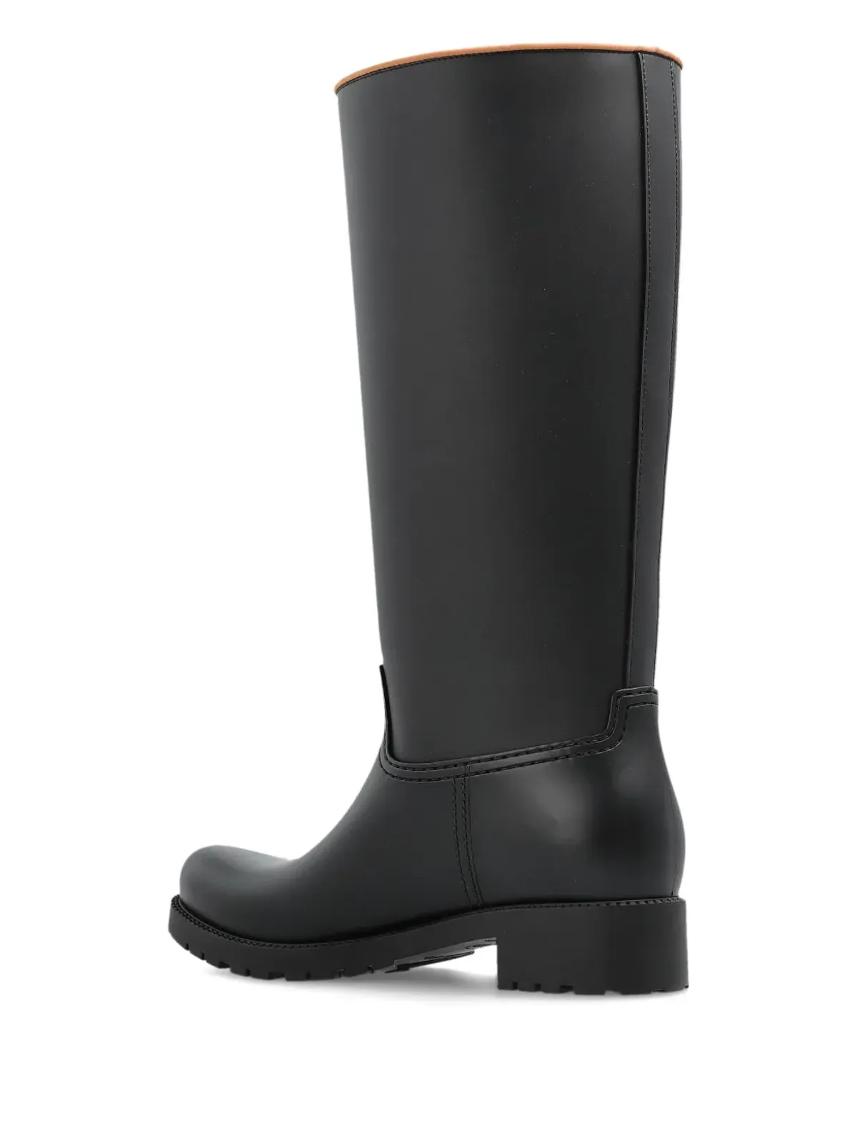 Max Mara ロゴパッチ レインブーツ - 画像5