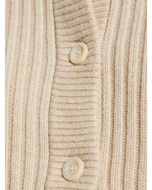 Max Mara ケーブルニットリブ編みカーディガン - サムネイル5