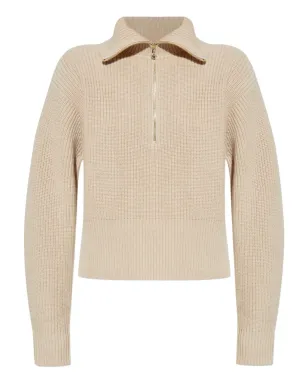 Max Mara リブ編みジップネックセーター - サムネイル1