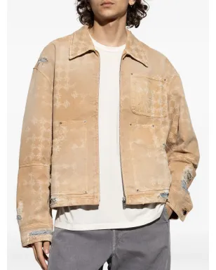 AMIRI ダメージ加工プリントジャケット - サムネイル3