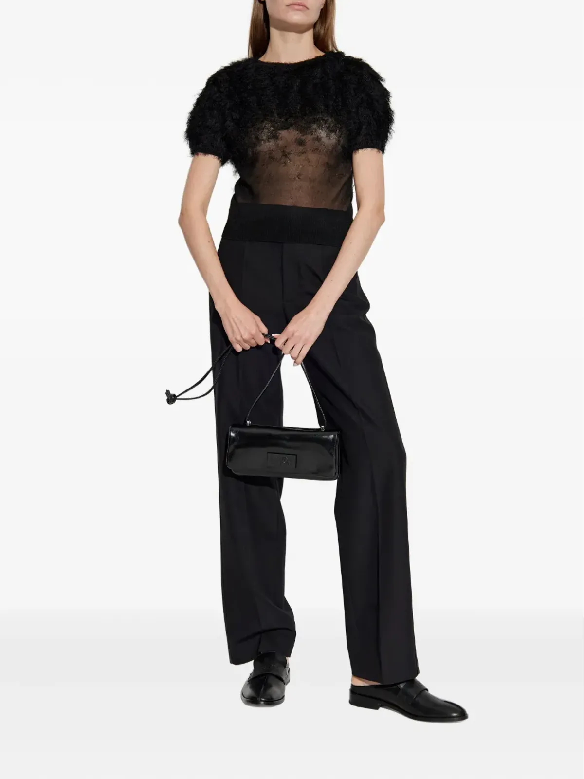 MM6 Maison Margiela センタープレスパンツ - 画像2